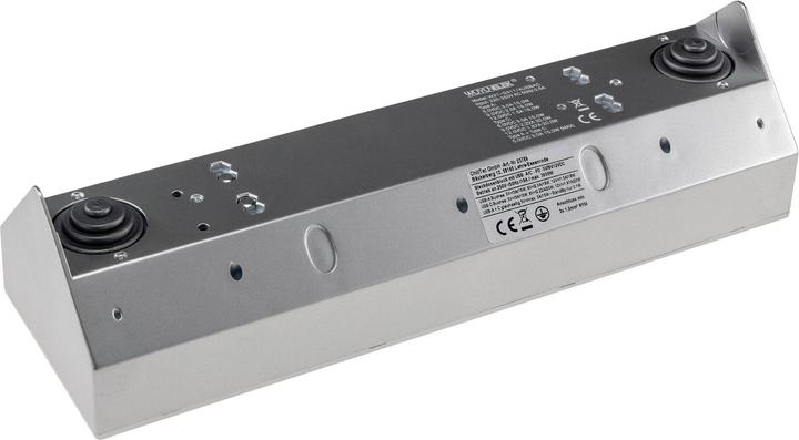 Produktbild Chilitec Steckdosenblock 23789, 4-fach, USB-A+C, 250V/16A, silber (4x, USB-A)