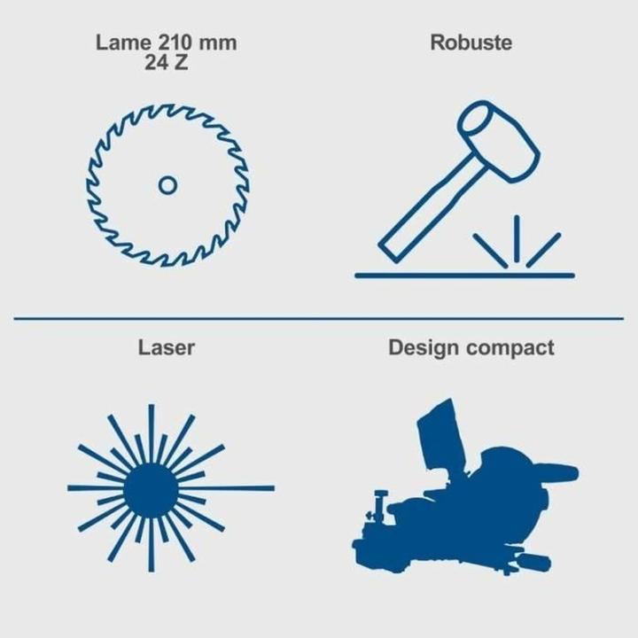 Produktbild Scheppach Gehrungssäge HM210L 1500 W