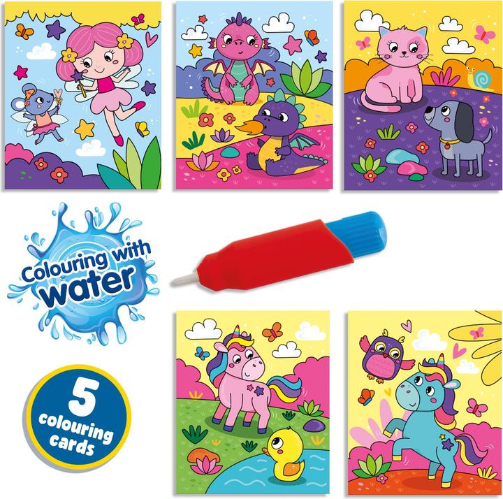 Actual product image Ses Malbuch Malen mit Wasser Fantasie