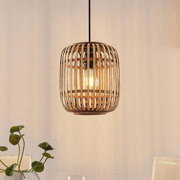 Produktbild Lindby Canyana Pendelleuchte Nature (E27)