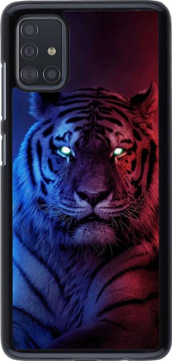 Actual product image PhoneLook Cover Tiger Blue Red (Samsung Galaxy A51)