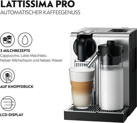 Actual product image De'Longhi Lattissima Pro (NESPRESSO Original)