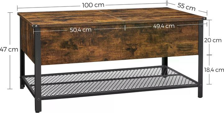 Produktbild Vasagle Breanna (100 x 55 x 47 cm)