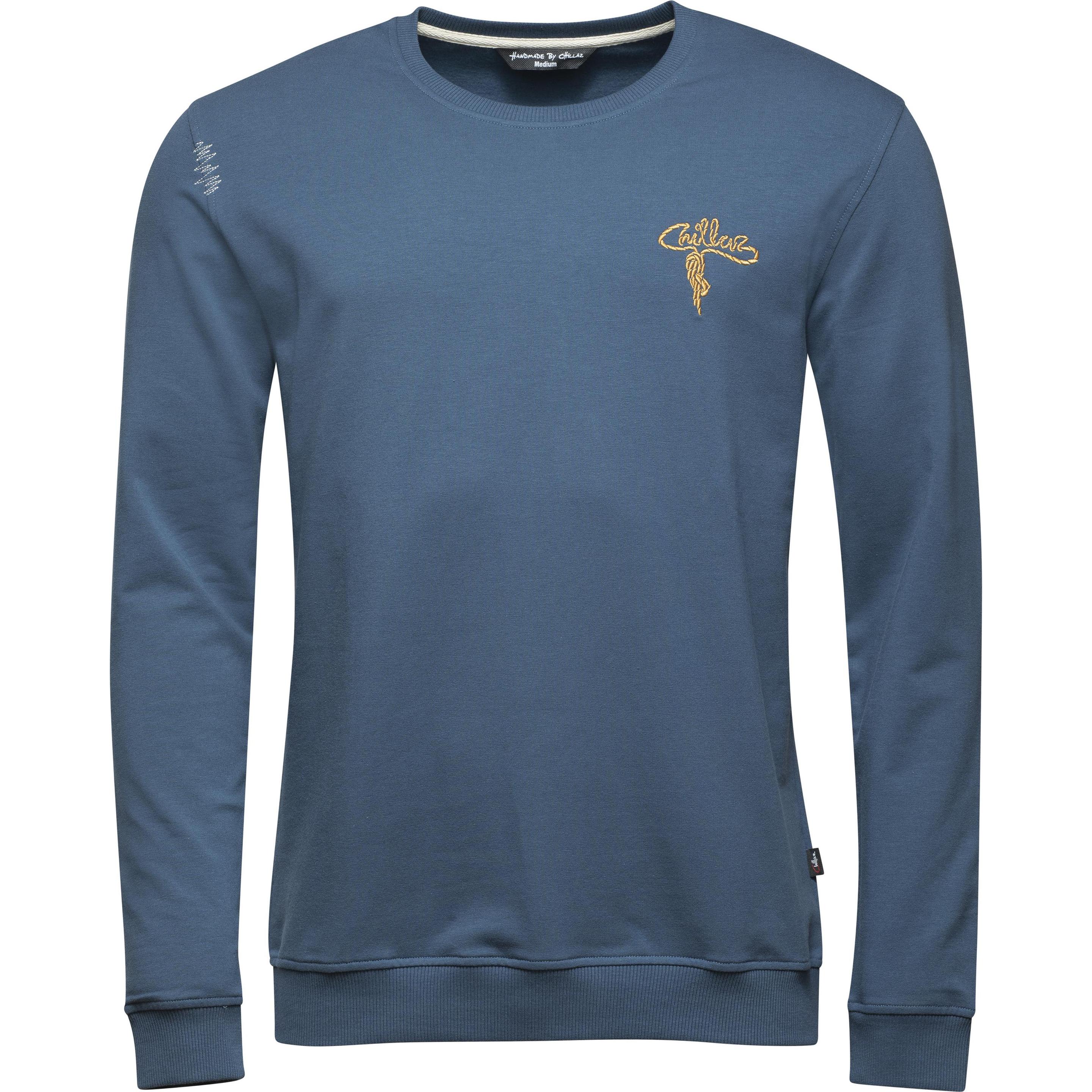 Chillaz, Herren, Pullover, Hokkaido Rope, Blau, (M)