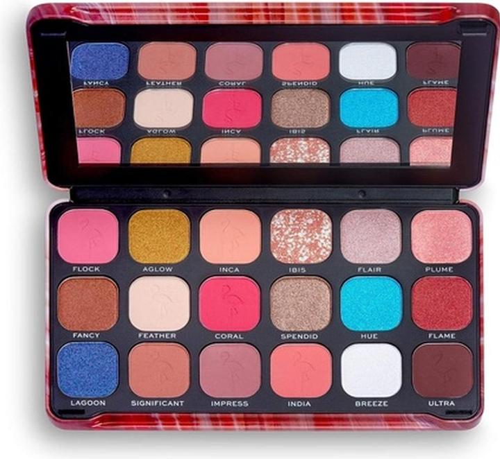 Actual product image Makeup Revolution REVOLUTION * Shadow 18 Forever Flawless Flamingo & (Forever Flawless Flamingo &)