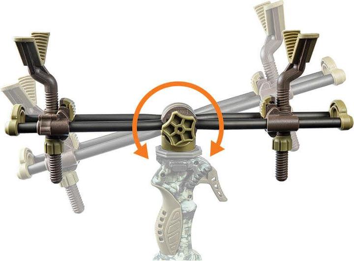 Actual product image Primos 2 Point Gun Rest