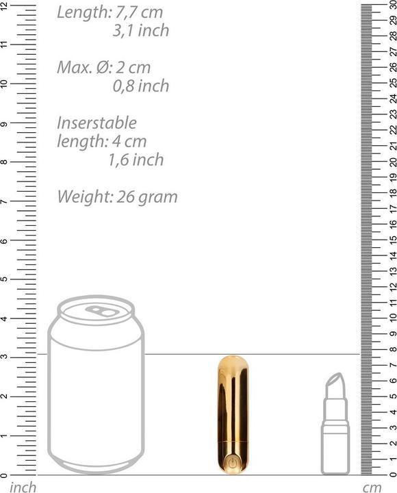 Produktbild Shots 10 Speed Rechargeable Bullet