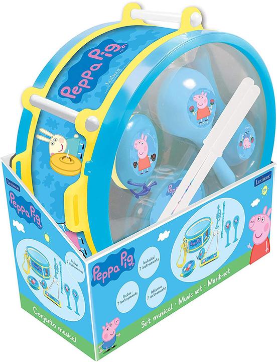 Immagine prodotto Lexibook Set musicale Peppa Wuz - 7 pezzi (Multilingue)