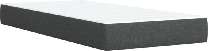 Produktbild vidaXL Bo x springbett mit Matratze 90 x 190 cm Stoff (90 x 190 cm)