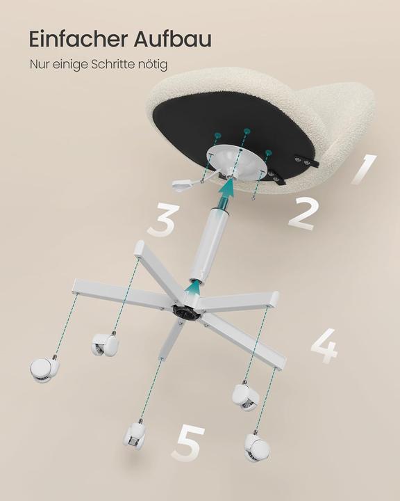 Produktbild Songmics Homeoffice-Schreibtischstuhl, höhenverstellbar