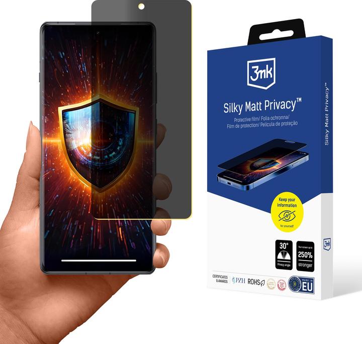 Actual product image 3MK OnePlus 12R - Silky Matt Privacy