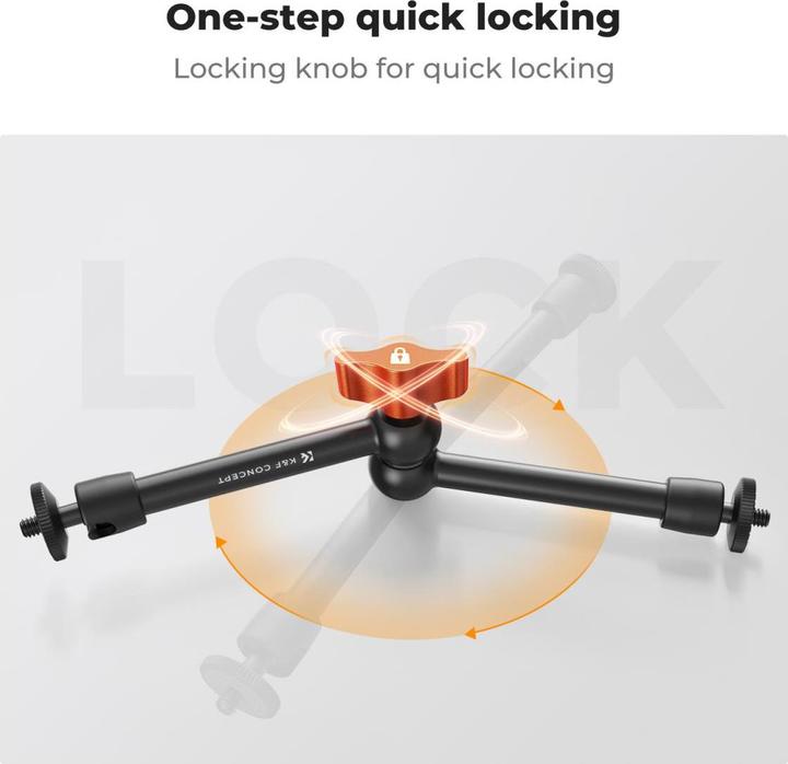 Immagine prodotto K&F Concept Super Clamp & Magic Arm