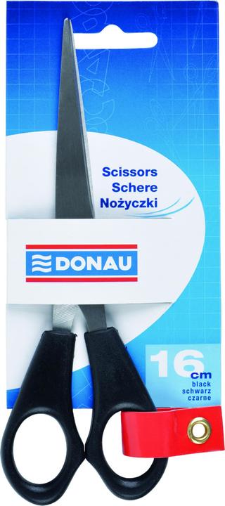 Productafbeelding Donau Kantoorschaar, klassiek, 16cm, zwart (16 cm)