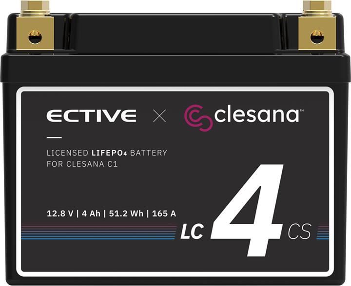 Image du produit Ective LC 4CS 4 Ah | Offizielle LiFePO4-Batterie für die Clesana C1 Toilette (12 V, 4 Ah)