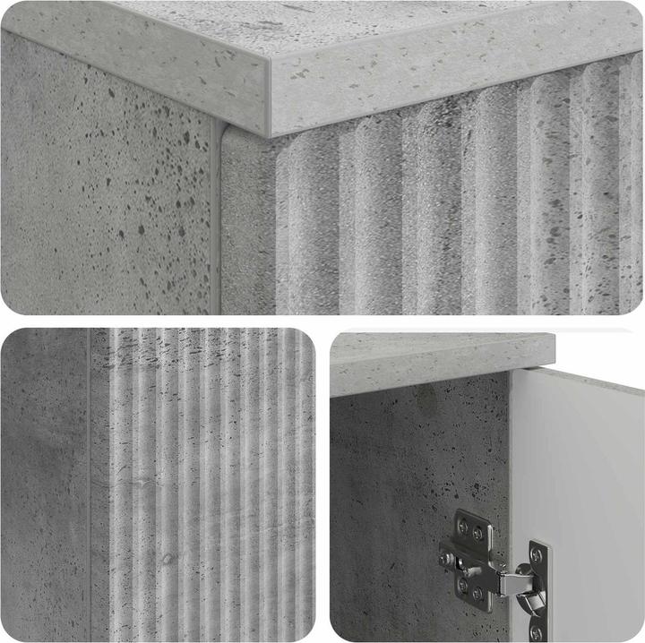 Produktbild vidaXL Moderner Schreibtisch (142.50 x 50 x 75 cm)