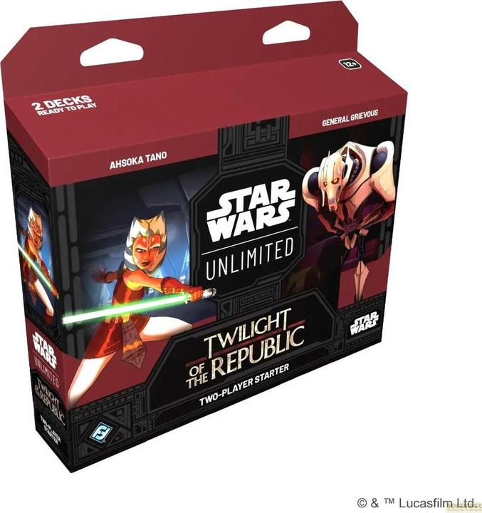 Produktbild FFG Star Wars: Unlimited - Twilight of the Republic - Two-Player Starter -E- (Englisch, 2 Spieler)
