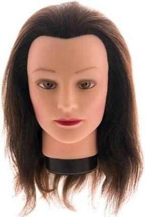 Immagine prodotto Comair Testa Emily 35cm capelli umani marroni