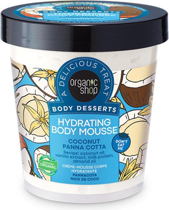 Produktbild Organic Shop Body Desserts Hydrating Coconut Panna Cotta Body Mousse 450ml (Körpercreme, 450 ml)