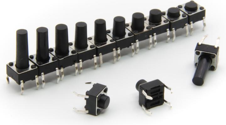 Purecrea Taktile mini Drucktaster Set 200 Stück