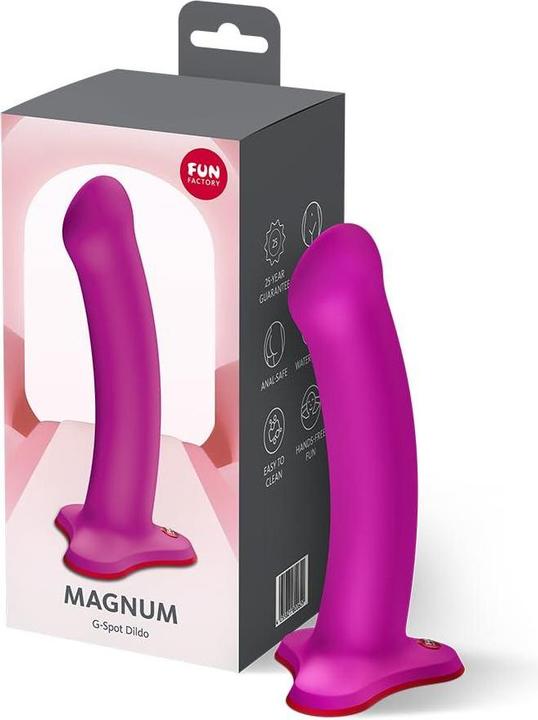 Actual product image Fun Factory - Magnum G-Spot Dildo Blackberry