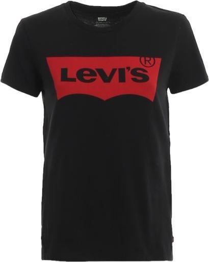 Produktbild Levis The Perfect Large Batwing Tee 173690201 czarne XXS (XXS)