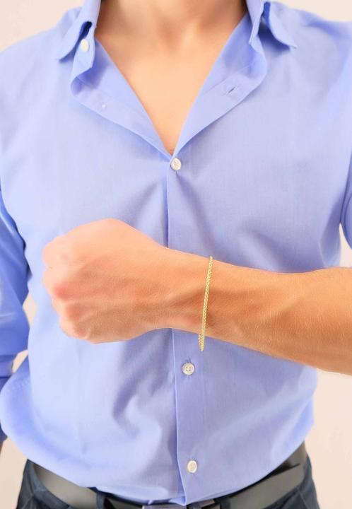 Image du produit Muau Tresse (19 cm, Or jaune 750/18K)