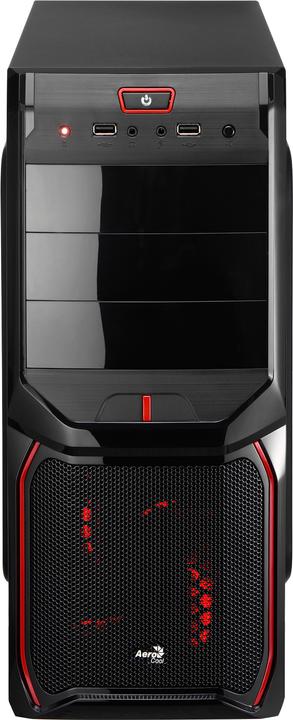 Actual product image AeroCool V3X Advance Devil Red Edition (ATX, mATX)
