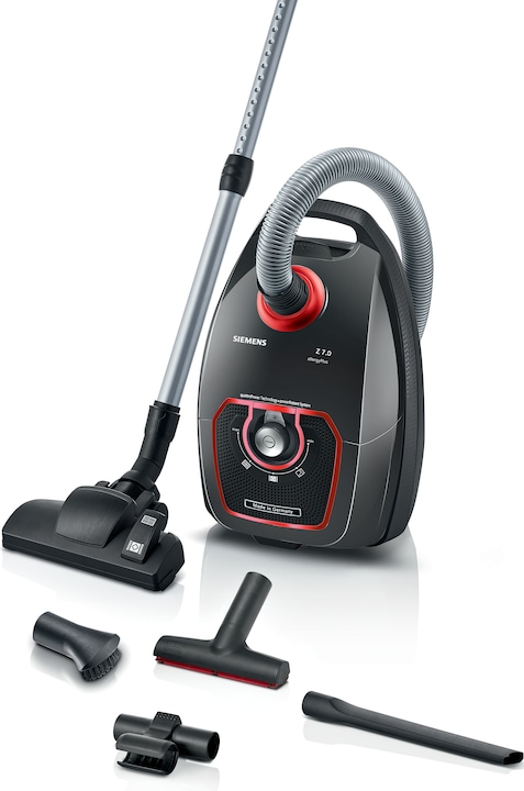 Image du produit Siemens Aspirateur avec sac, Z 7.0, Gris, VSZ7XTRM