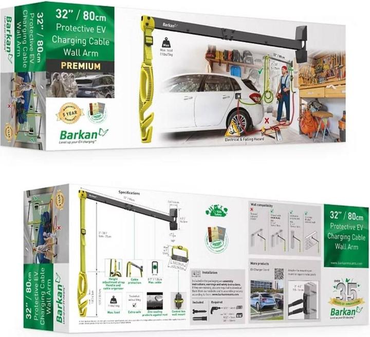 Produktbild Barkan Ladekabel Halterung