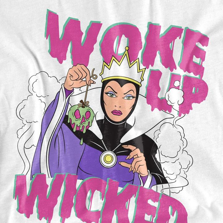Image du produit Disney Villains - T-shirt WOKE UP WICKED - Adulte (L)