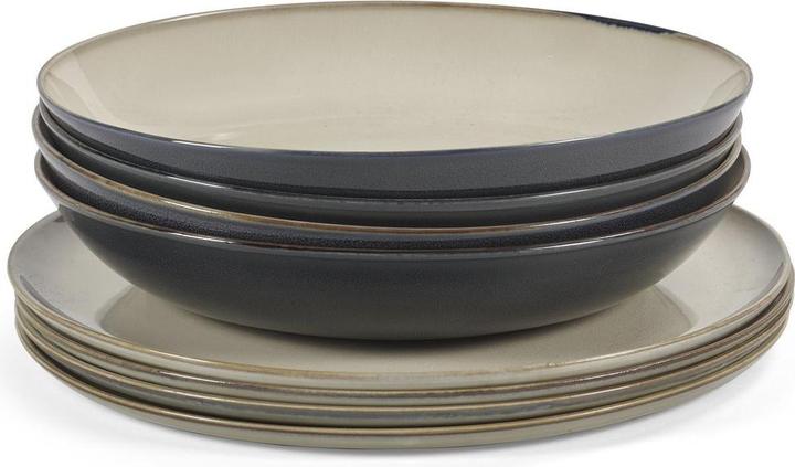 Serax Set di Servizio Grigio Mixsty (8 Stk.)