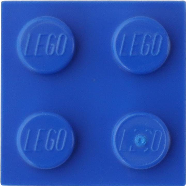 Actual product image LEGO 2x2 bricks blue - 50 pieces - Blue bricks 3003 (3003, LEGO Accessories)