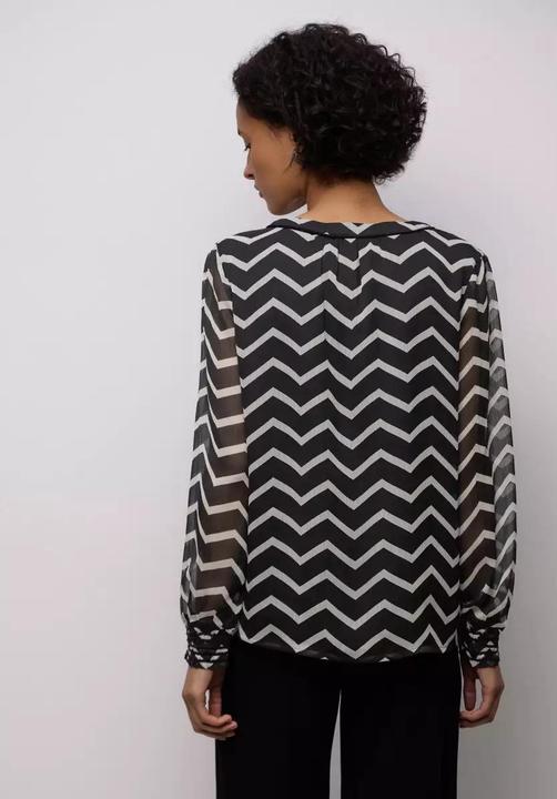 Immagine prodotto Cecil Blusa tunica in chiffon con velour donna (38)