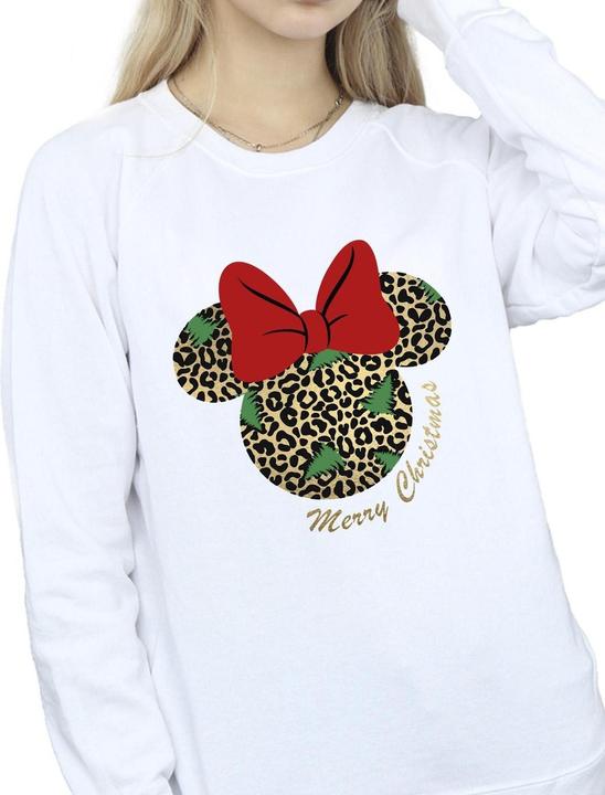 Image du produit Disney - Sweat MINNIE MOUSE LEOPARD CHRISTMAS - Femme (M)