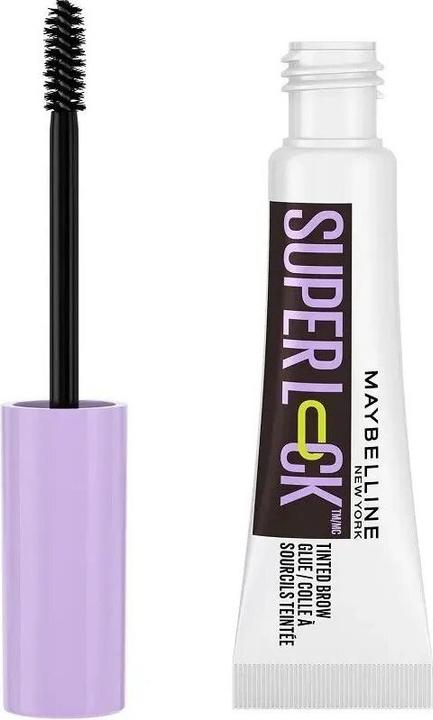 Maybelline New York Maybelline Super Lock Eyebrow Gel Tinted Brow - 8 G (Black)