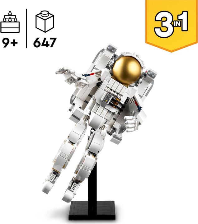 Actual product image LEGO Astronaut in space (31152, LEGO Creator 3-in-1)