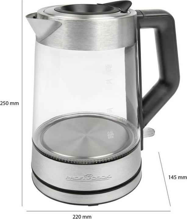 Produktbild Proficook Wasserkocher PC WKS 1190 G (1.70 l)
