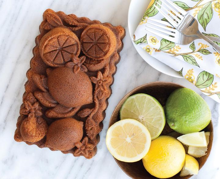 Actual product image Nordic Ware Citrus Blossom Loaf Pan (22 cm)
