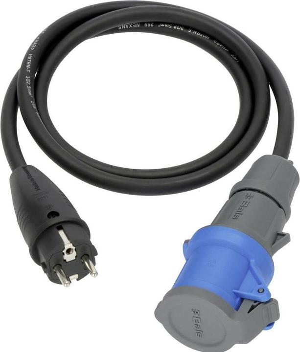 Actual product image Brennenstuhl 1133910025 CEE Adapterkabel 230 V 1 St. (Type E, Type F, CEE 16/3)
