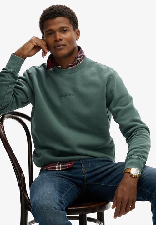 Produktbild Superdry Micro Rundhals-Sweatshirt mit Logo (L)