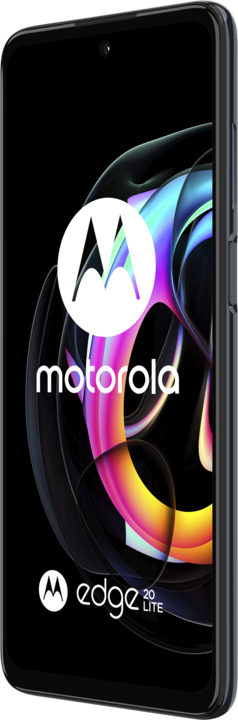 Actual product image Motorola Edge 20 Lite (128 GB, Electric Graphite, 6.70", Hybrid Dual SIM, 108 Mpx, 5G)