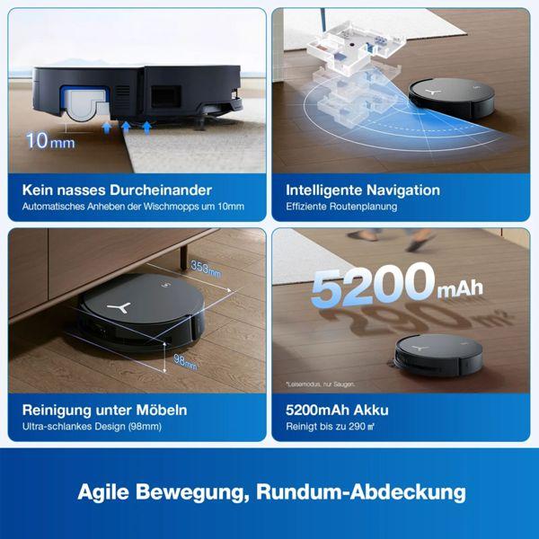 Produktbild Ecovacs X8 Omni (Saugwischroboter)