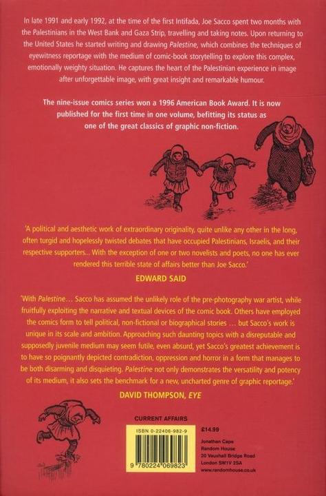 Produktbild Palestine (Englisch, Joe Sacco, 2003)
