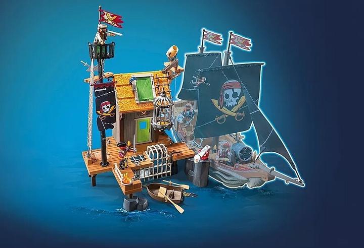 Produktbild Playmobil Piratenhafen mit Seeräuber-Gefängnis