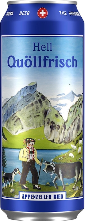 Produktbild Appenzeller Bier Appenzeller Quöllfrisch Lager (6 x 50 cl)
