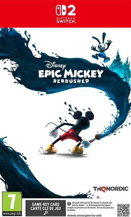Produktbild THQ Disney Epic Mickey: Rebrushed (Switch 2, FR, IT)