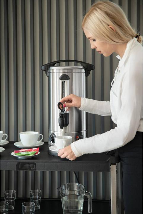 Produktbild Royal Catering Wasserkocher Edelstahl 8,7 Liter doppelwandig 1500 W Warmhaltefunktion