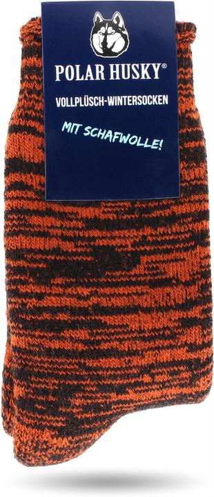Produktbild Polar Husky Farbige Vollplüsch-Socken mit Wolle (Einzelpack, 39 - 42)