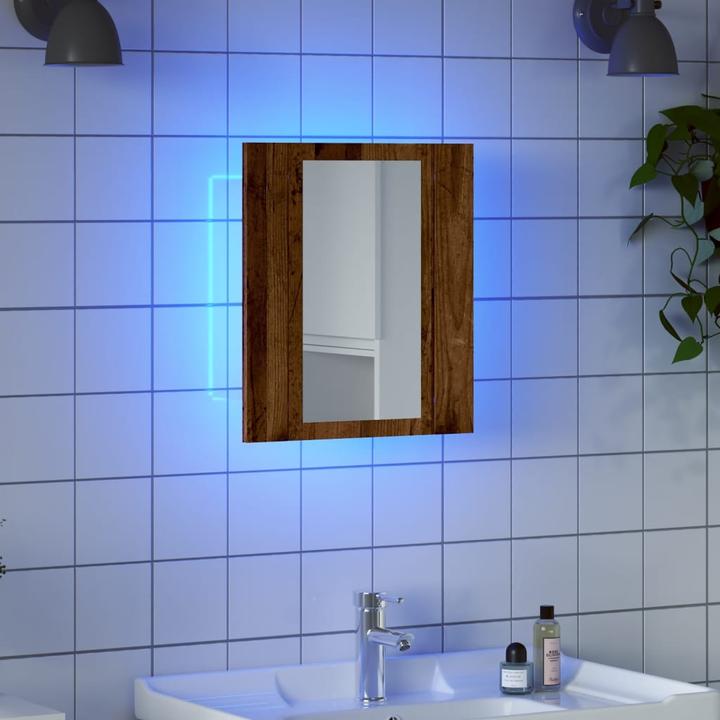 Actual product image VidaXL LED-Spiegelschrank -Optik (40 x 12 x 45 cm)