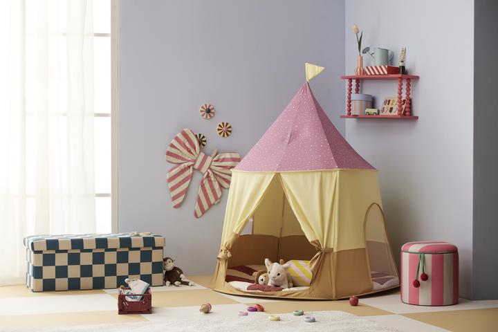 Immagine prodotto Kids Concept - Tent circus - Pink - 115 x 120 cm